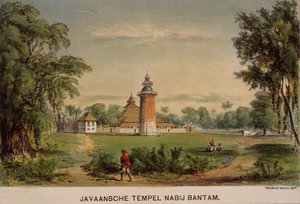 バンテンモスク、ジャワ、インドネシア 作： Dutch School