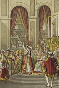 フランス皇帝としてのナポレオンの戴冠、1804 作： Dutch School