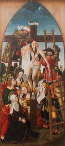 十字架からの降下,1520（油彩・カンヴァス）
