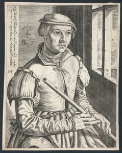 フルート奏者 作： Dutch School