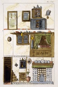 G Van Laarによるガーデンジェムのマガジンからのイラスト、1802 作： Dutch School