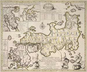 日本地図 作： Dutch School