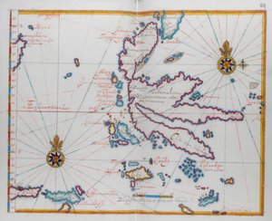 モルッカ (マルク) 諸島、東インド諸島、インドネシア。 作： Dutch School