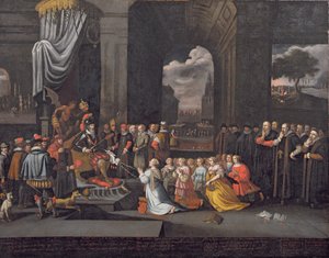 1568年のアルバ公による迫害 作： Dutch School