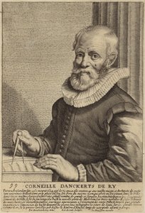 Cornelis Danckerts de Ryの肖像 作： Dutch School