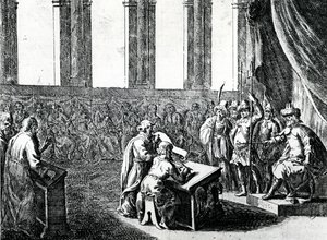 エジプト国王プトレマイオスフィラデルフスは、ユダヤ法をギリシャ語に翻訳するために、ユダヤから72人の男性を召喚します。1700年頃