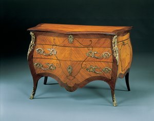 18世紀半ばのロココ様式の便器 作： Dutch School