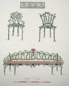 素朴なシート（G. van Laar著「Magazine of Garden Gems」（1802年発行）より 作： Dutch School