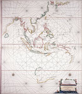 インド海東の海図」 作： Dutch School