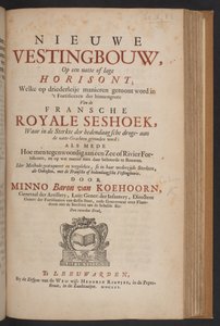 Nieuwe Vestingbouwのタイトルページ 作： Dutch School