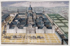 マドリッドエスコリアルの眺め、1662年頃 作： Dutch School