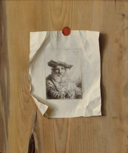 フェルディナンド・ボルによるエッチングのだまし絵 作： Dutch or Flemish 17th Century