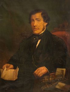 ジェームズ・ファーン・ウェブスターの肖像、1862年。 作： EH Bolt