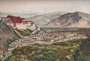 リハサスのしかめっ面の断崖絶壁の丘、c1935 作： ENA