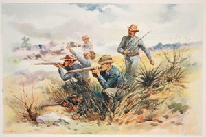 グアンタナモの海兵隊員、「19世紀の戦い」Vol。 V：A.ヒリアードアッタリッジ作の90年代のキャンペーン 作： E.S. Hardy
