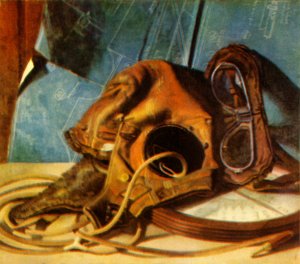 「航空兵の装備」、1932 年、1944 年。 作： E. A. Harvey