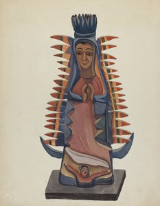 グアダルーペの聖母のバルク、c。 1936年。