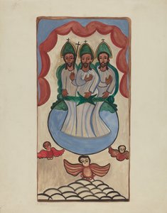 三位一体の祭壇画、c。 1936年。