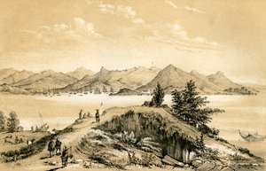 香港の湾と島、1847年