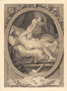 シャツを脱いだ 作： E. Guersant after Jean Honoré Fragonard