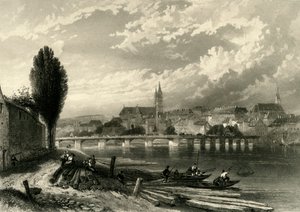 「バーゼル」、c1872。 作： E I Roberts