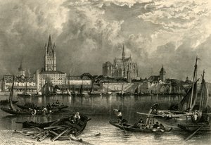 「ケルン」、c1872。 作： E I Roberts