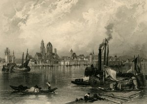 「マインツ」、c1872。