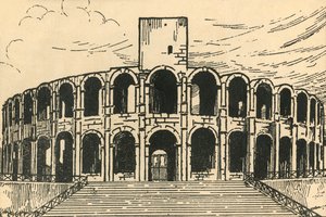 「Les Arenes - The Arena」、1920 年代。