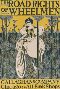 1895 年、操舵手たちの道路使用権。 作： E. Nadall