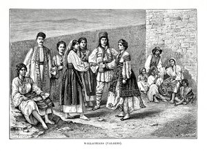 ワラキアン、1879年。 作： Etienne Antoine Eugene Ronjat