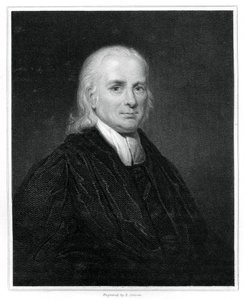 クリスチャンフリードリッヒシュヴァルツ、ドイツのプロテスタント宣教師、1834年。 作： E. Scriven