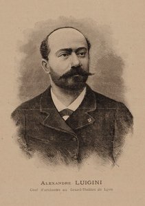 作曲家アレクサンドル・ルイジーニの肖像 1850-1906, 1887.