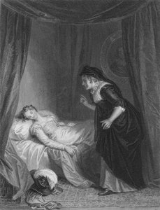 ジュリエットと看護師、c1830s。 作： E. Smith