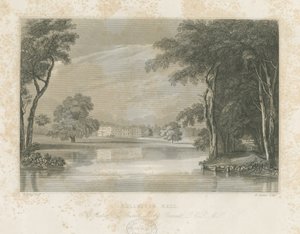 ロールストンホール：線の彫刻、nd [c 1840] 作： E Stalker