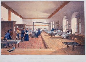 病棟、スクタリ、トルコ、1856 作： E Walker