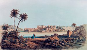 「フィラエ」、エジプト、1842～1845年