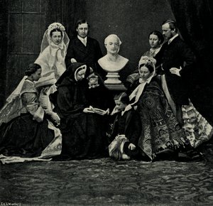 ロイヤルファミリーグループ、1863年3月10日、c1897。