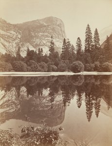 ミラー・レイク、ヨセミテ渓谷、1872年（写真） 作： エドワード・マイブリッジ