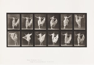 プレート187。ダンス 作： Eadweard Muybridge