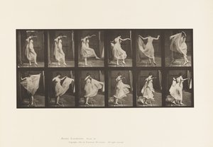 プレート188ダンス（ファンシー 作： Eadweard Muybridge
