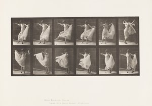 プレート189.ダンス（ファンシー） 作： Eadweard Muybridge