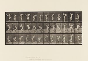 プレート191.ダンス（ファンシー） 作： Eadweard Muybridge