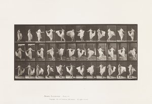 プレート192ダンス（ファンシー 作： Eadweard Muybridge