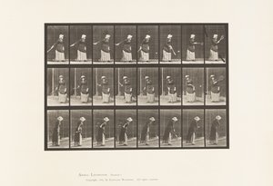 プレート297。ローンテニス 作： Eadweard Muybridge