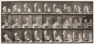 プレート408。2つのモデル 作： Eadweard Muybridge