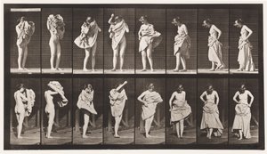 プレート425.トイレ、ドレスを着て向きを変える、1872-1885