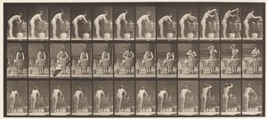 プレート432。浴槽での洗濯 作： Eadweard Muybridge
