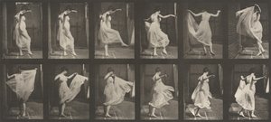 プレートNo.188 ダンシング（ファンシー） 作： Eadweard Muybridge