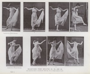 動いている人物：セリエイト62、63、および64からの選択 作： Eadweard Muybridge