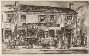 Ye Olde Curiosity Shop、ナンタケット 作： Earl Horter